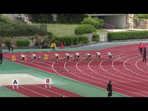 2018 関西インカレ 女子 100ｍ 予選(6-3+6) 第2組