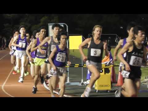 【頑張れ中大】平成国際大記録会 5000m最終組 安永 2019.5.18