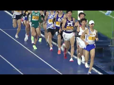 『吉居駿恭大学初戦28’56”95 /創価大ワンツー』日本学生個人選手権 男子10000m決勝　　2022.4.15