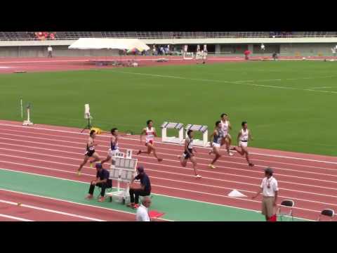 2017 西日本インカレ陸上 男子200m 準決勝1～3
