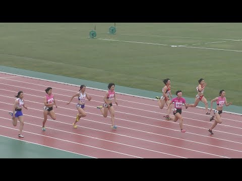 2017 岩手高総体 女子 100メートル決勝