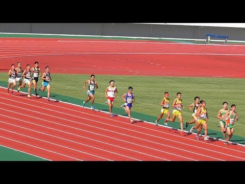 2017 岩手県高校新人陸上競技会 男子1500メートル決勝