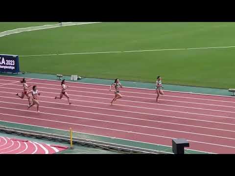 2023日本陸上U20女子400m予選