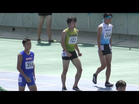 予選 1年2年 男子400m 近畿高校ユース陸上2024