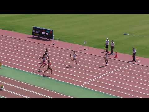 H30　関東選手権　男子200m　予選3組