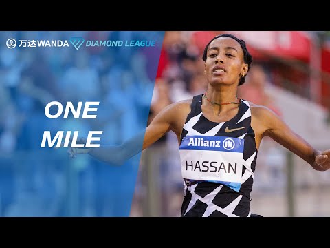 Sifan Hassan smashes Brussels meeting record in the women&#039;s mile - Wanda Diamond League 2021
