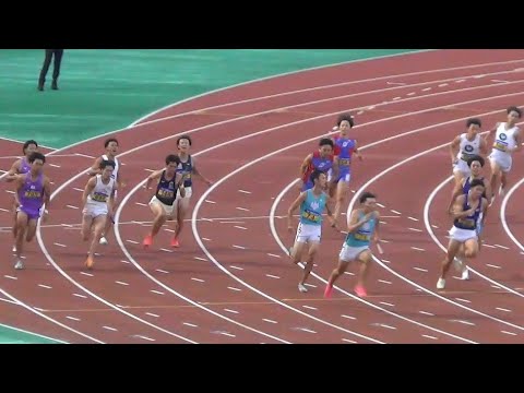 予選 男子リレー 4x100m 日本インカレ陸上2023