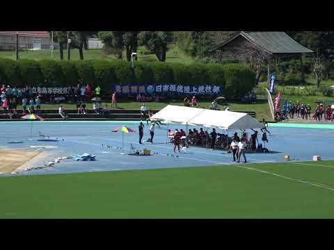 20180916104412県高校新人大会男200ｍ予選7組 椿 竜太郎