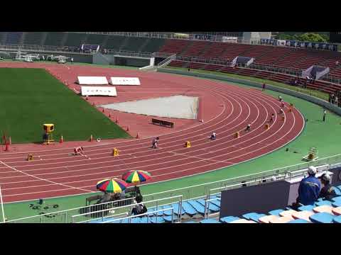 2018 茨城県高校総体陸上 女子400m準決勝2組