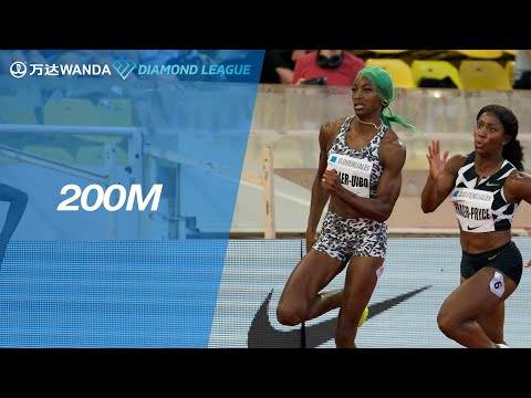 Shaunae Miller-Uibo beats a stacked field in the women&#039;s 200m in Monaco - Wanda Diamond League 2021