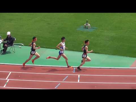 2018年度 兵庫リレーカーニバル 高校男子3000m決勝