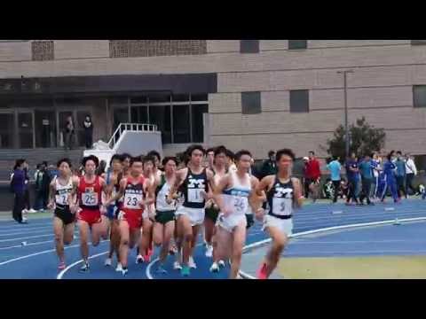 日体大記録会　男子5000m 20組目(前編)　2016年10月23日
