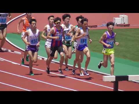 関東インカレ 男子2部3000mSC予選3組 大澤智樹(創価大) 2019.5.25