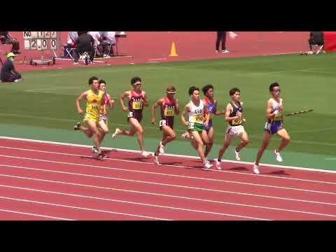 第99回関西学生陸上競技対校選手権大会　男子2部800ｍ決勝