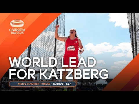World-leading 82.73m for Olympic champion Katzberg in Nairobi 🔥 | Continental Tour Gold 2025