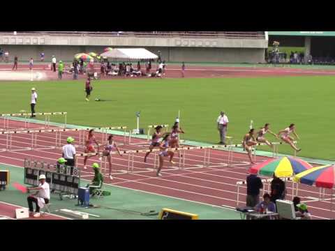2016 日本インカレ陸上 女子100mH予選5