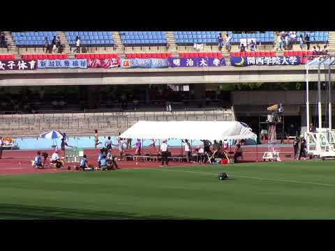 2018日本インカレ陸上 女子400m決勝