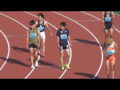 予選 2部 男子リレー 4x100m 関東インカレ陸上2025