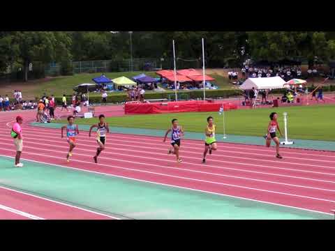 20170814 第３回堺市陸協記録会 男子　2年　100m　TR　7組　HGT