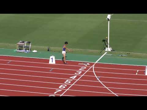 男子4×100mR 予選4組 関東学生新人 R01