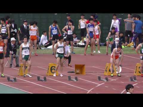 20170422群馬リレーカーニバル男子100m3組