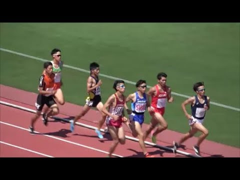 群馬県陸上競技選手権2018 男子800m決勝