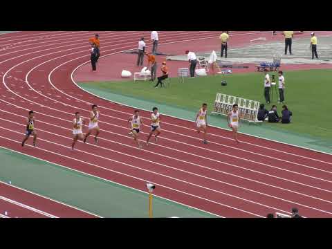 男子100m 準決勝3組　関東学生新人 R01