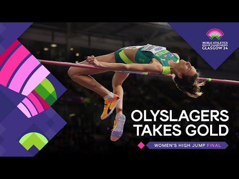 Golden high jump glory for 🇦🇺&#039;s Olyslagers | World Indoor Championships Glasgow 24