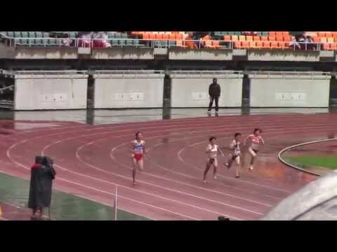 2015 東海高校総体陸上 女子200m 予選4