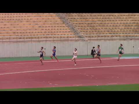 2017 東海学生陸上 男子400m 予選 3