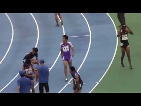 城西40秒24大会新/ 2016関東高校陸上　南関東男子 4×100mリレー 予選1組