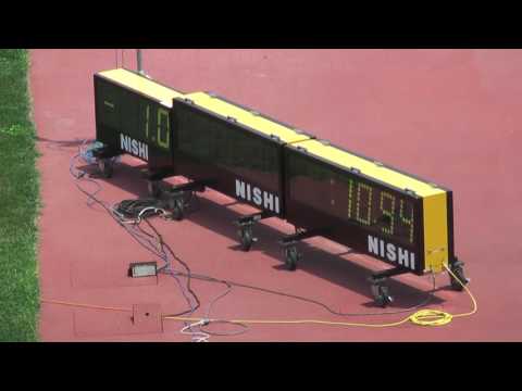 H29　千葉県選手権　男子100m　予選1組