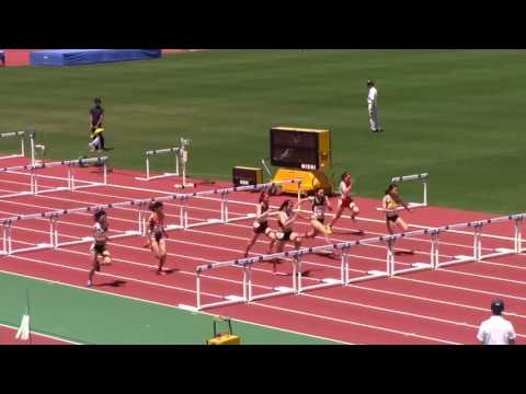 2017 東海総体陸上 女子100mH準決勝 1～2