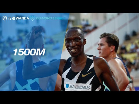 Timothy Cheruiyot runs a PB of 3:28.28 1500m in Monaco - Wanda Diamond League 2021