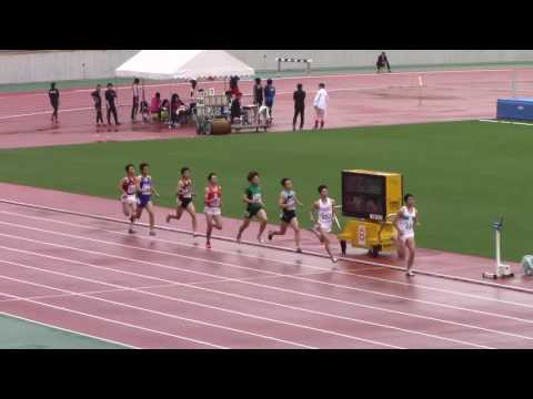 2017 東海学生陸上 男子800m 準決勝 2