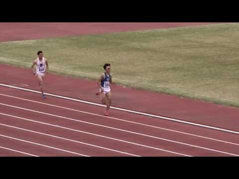 第66回大阪学生陸上競技対校選手権大会　男子 800ｍ決勝