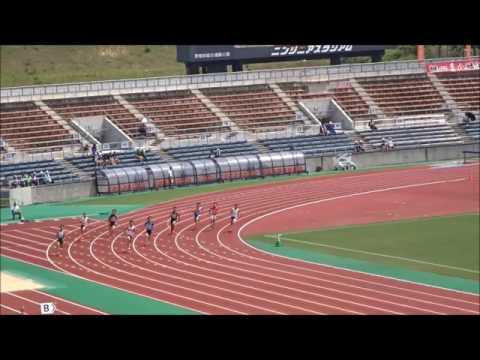 男子200m予選1組、1着：好岡侑弥（福岡大）21秒49 ～第72回愛媛陸上選手権大会～