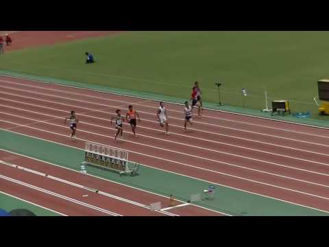 201600806_九州中学陸上(鹿児島)_3年男子100m_予選2組