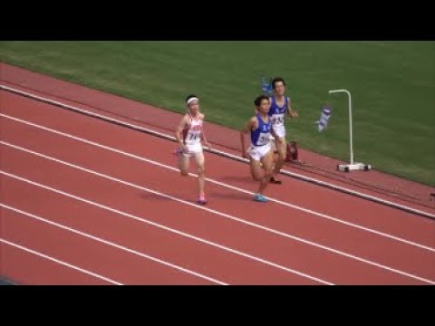 群馬県高校新人陸上2017 男子1500m予選6組