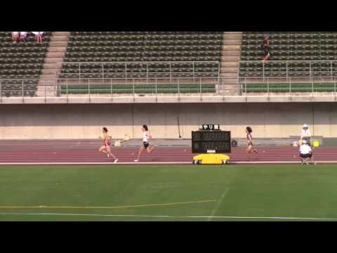 2016 岡山インターハイ陸上 女子4×400mR予選7