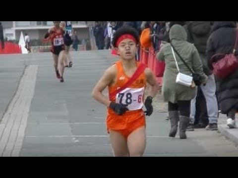 20180127北九州市中学校新人駅伝　男子5区～6区 Ekiden Championship in Kita-Kyushu City by 7th-8th Grade Boys (11)