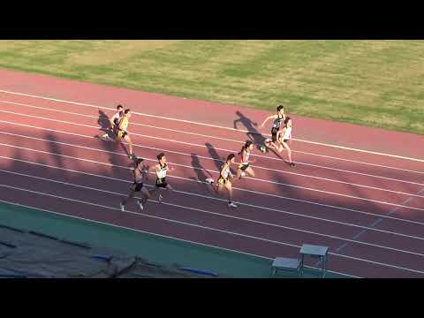 2019 第1回県記録会 中学男子100mタイムレース7組