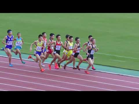 H29　ジュニアオリンピック　B男子1500m　予選1組