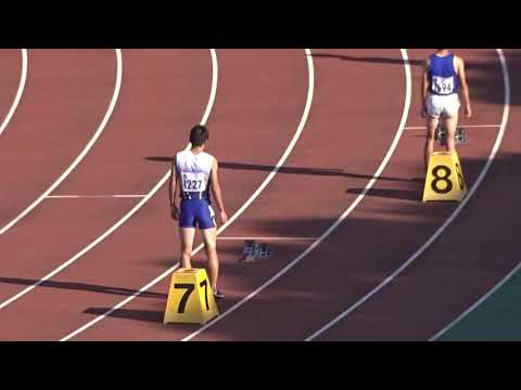 2018 関西学生陸上競技種目別選手権大会　男子400ｍH準決勝3組