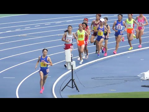 池野絵莉 決勝 1年2年 女子3000m 近畿高校ユース陸上2024