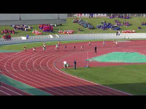 H30　千葉県高校総体　男子4x100mR　準決勝1組