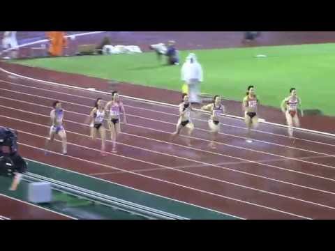 2016 日本選手権陸上 女子100m予選1
