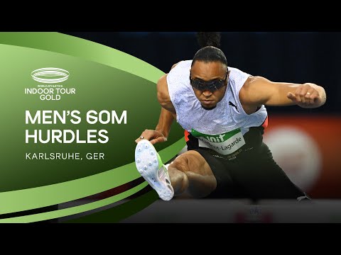 Martinot-Lagarde storms to 60m hurdles victory with 7.54 WL | World Indoor Tour Gold Karlsruhe 2022