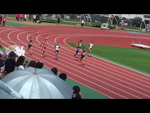 2017 茨城県高校新人陸上 県南地区男子200m準決勝2組