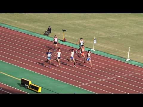 2016 関東高校新人陸上 男子200m予選3組